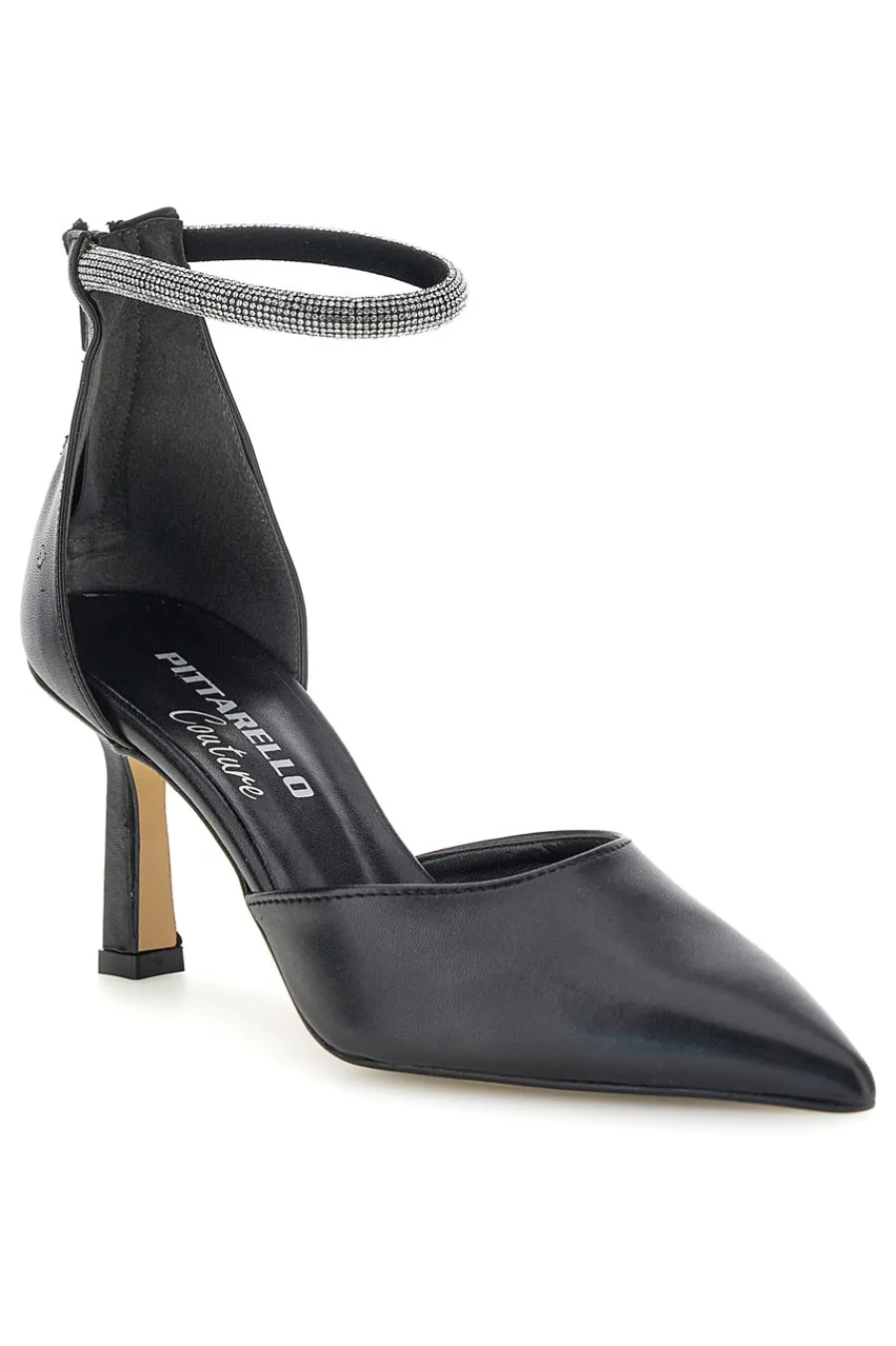 Décolleté nere con cinturino 709-PITTARELLO COUTURE Outlet