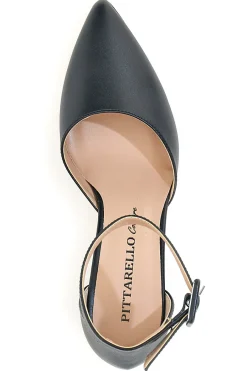 Décolleté Nere con Cinturino 8017-PITTARELLO COUTURE