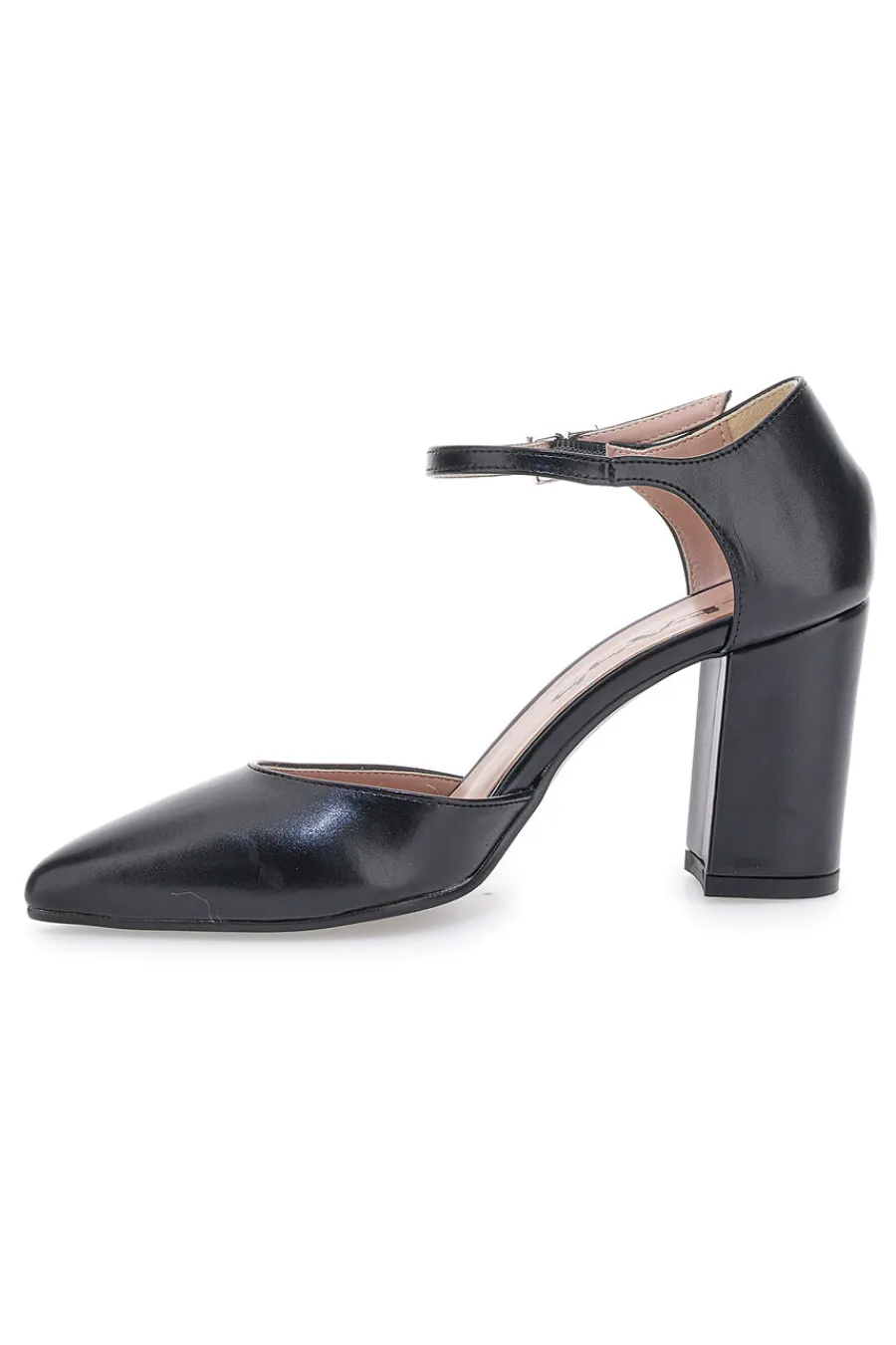 Décolleté nere con cinturino 615-PITTARELLO CLASS