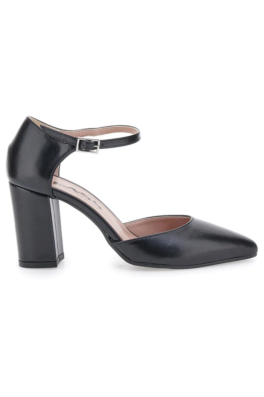 Décolleté nere con cinturino 615-PITTARELLO CLASS
