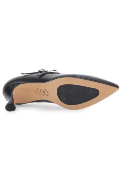 Décolleté nere con doppi cinturini lucidi 64362-PITTARELLO GLAM Sale