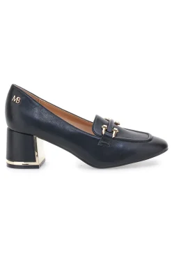 Décolleté nere con morsetto dorato 51811C677-MARIELLA BURANI Clearance