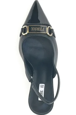Décolleté nere con punta sfilata e tacco scultura Ferré F467C580-FERRE' Best