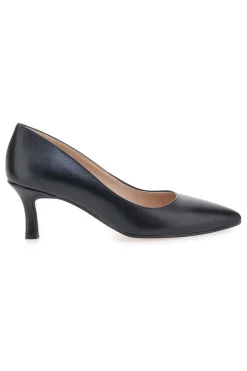 Décolleté nere con tacco basso e punta affusolata 6043-PITTARELLO VERA New