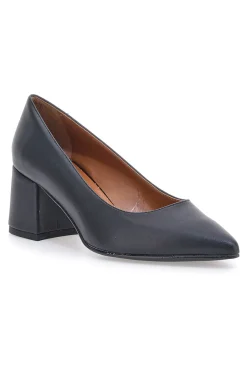 Décolleté Nere Con Tacco Basso 1025-THE FIRST Sale