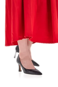 Décolleté Nere Con Tacco 8 cm Made In Italy 3354-PITTARELLO Outlet