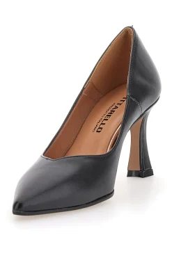 Décolleté Nere Con Tacco 8 cm Made In Italy 3354-PITTARELLO Outlet