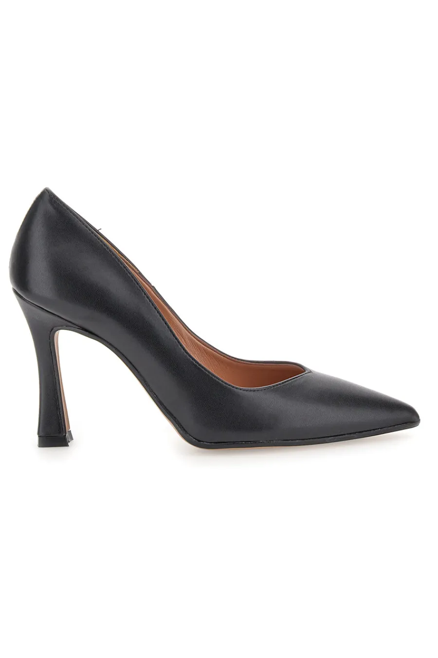 Décolleté Nere Con Tacco 9,5 cm Made In Italy 157-PITTARELLO Clearance