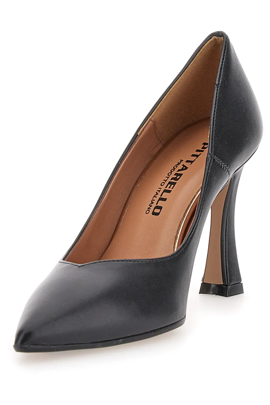 Décolleté Nere Con Tacco 9,5 cm Made In Italy 157-PITTARELLO Clearance