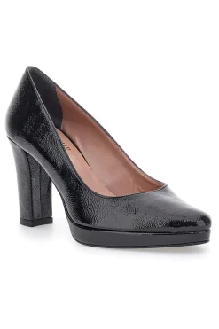 Décolleté Nere Effetto Lucido con Tacco Largo 1043PY-PITTARELLO GLAM Best