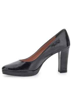 Décolleté Nere Effetto Lucido con Tacco Largo 1043PY-PITTARELLO GLAM Best