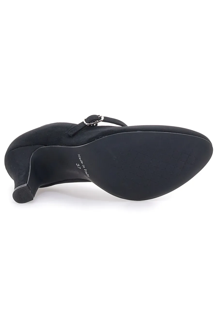 Décolleté nere effetto scamosciato con cinturino 3724-PITTARELLO CLASS Clearance