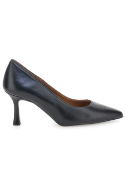Décolleté nere in pelle con tacco a spillo 777 Made in Italy-PITTARELLO PLUS