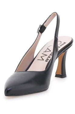 Décolleté Nere Slingback con Tacco Medio 2371-PITTARELLO GLAM Online