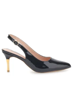 Décolleté Nere Slingback Effetto Vernice 51260-MARIELLA BURANI Sale