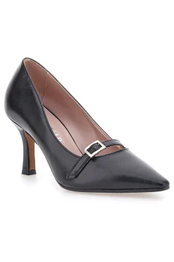 Décolleté Nero con cinturino 1506-PITTARELLO CLASS Clearance