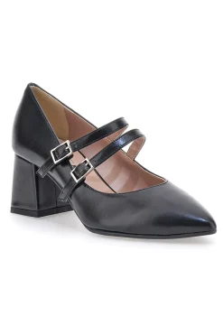 Décolleté Nero con doppio cinturino 775-PITTARELLO CLASS Hot