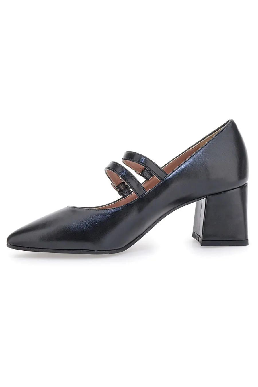 Décolleté Nero con doppio cinturino 775-PITTARELLO CLASS Hot