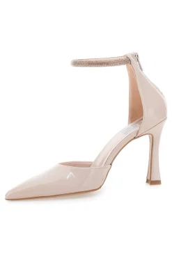Décolleté Nude a Punta con Cinturino con Glitter 709-PITTARELLO LOVE Discount