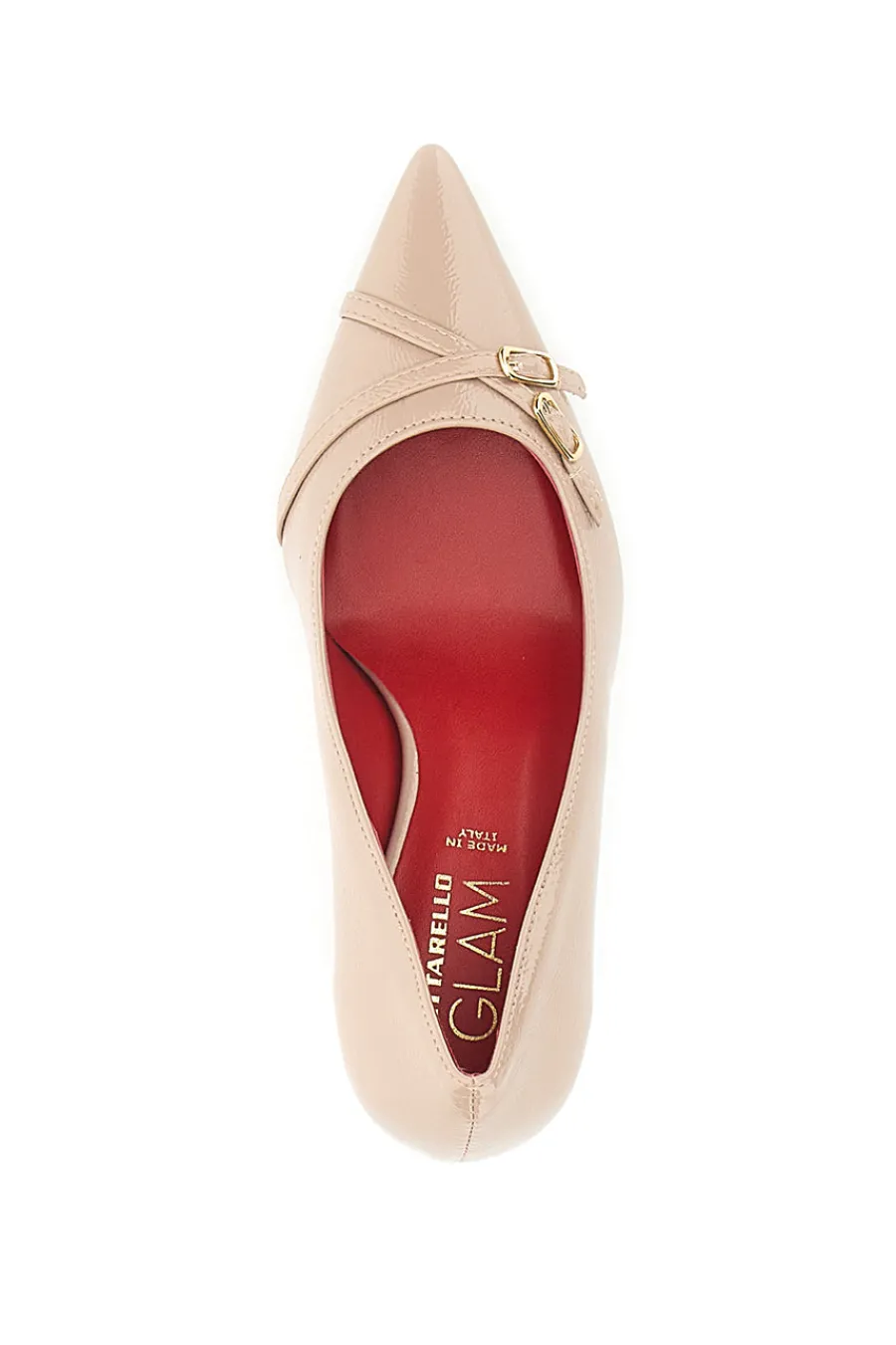 Décolleté nude a punta con tacco a rocchetto 3700-PITTARELLO GLAM Clearance