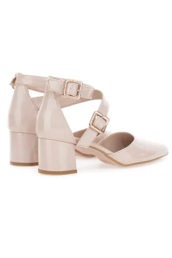 Décolleté Nude Con Cinturino e Tacco 8012-PITTARELLO Clearance