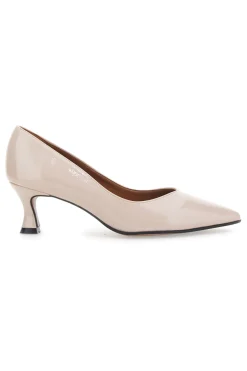 Décolleté nude con tacco basso a rocchetto 61-PITTARELLO COUTURE New
