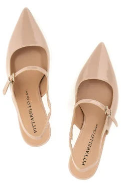 Décolleté Nude In Vernice 507P-PITTARELLO COUTURE Sale