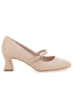 Décolleté Nude Mary Jane con Tacco Basso 3605-PITTARELLO GLAM New