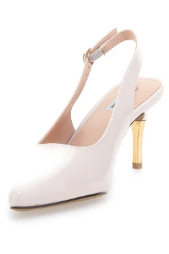 Décolleté Nude Slingback Effetto Vernice 51260-MARIELLA BURANI Hot