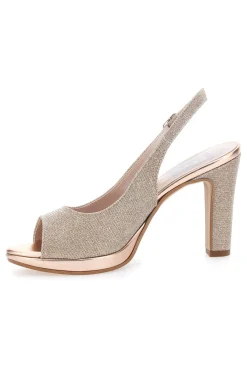 Décolleté Open-Toe Oro 4477-PITTARELLO LOVE Hot