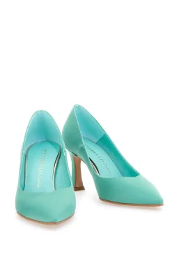 Décolleté 3354 Verde Acqua-PITTARELLO COUTURE Sale