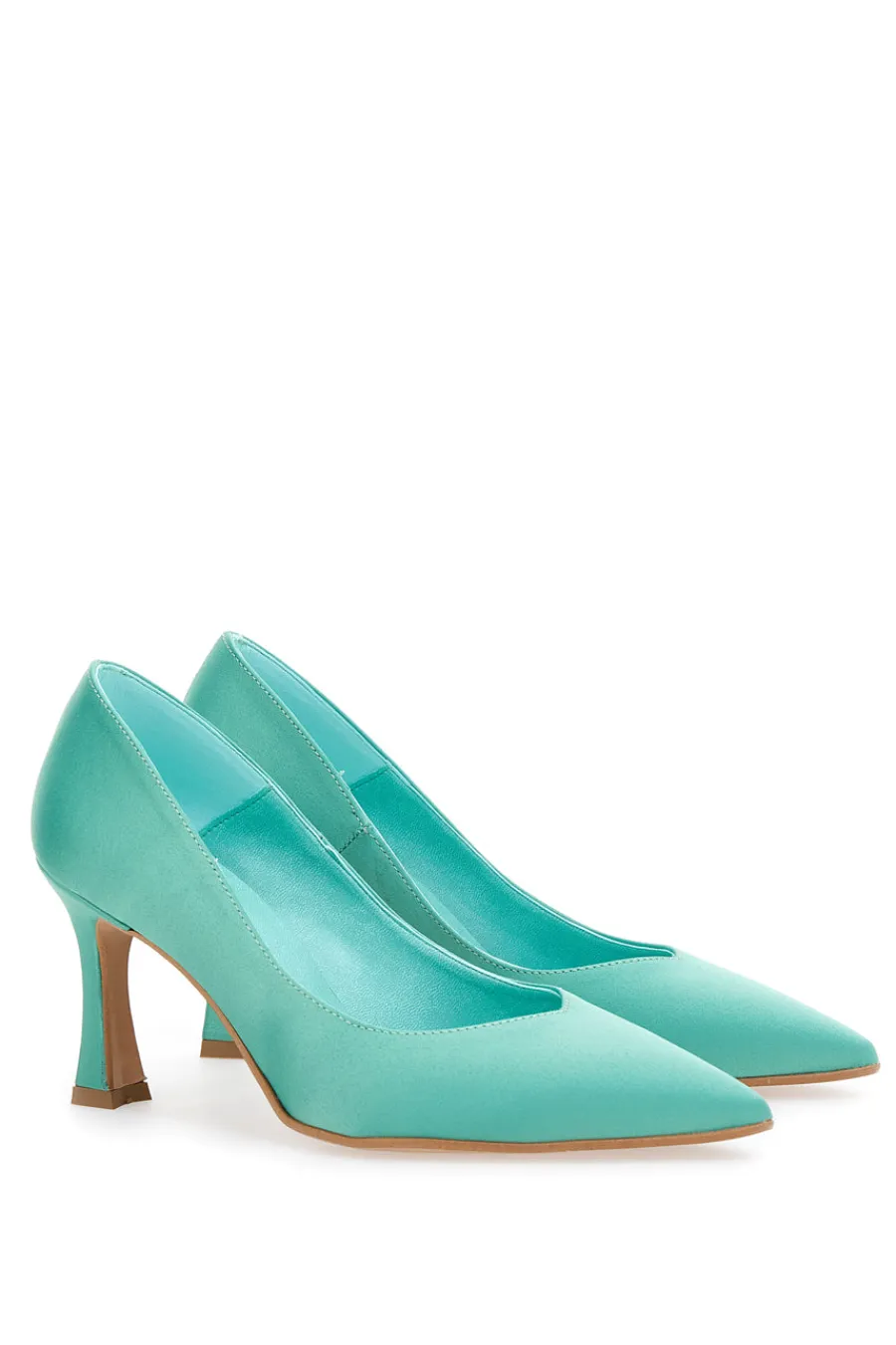 Décolleté 3354 Verde Acqua-PITTARELLO COUTURE Sale