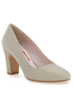 Décolleté Platino con Punta Arrotondata 3557-PITTARELLO GLAM