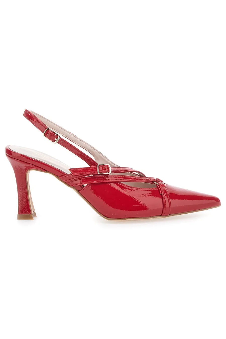 Décolleté Rosse Slingback a Punta 3831-PITTARELLO GLAM Best