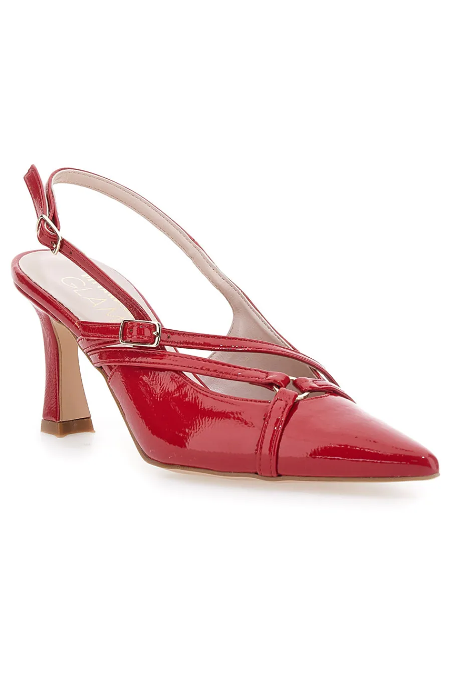 Décolleté Rosse Slingback a Punta 3831-PITTARELLO GLAM Best