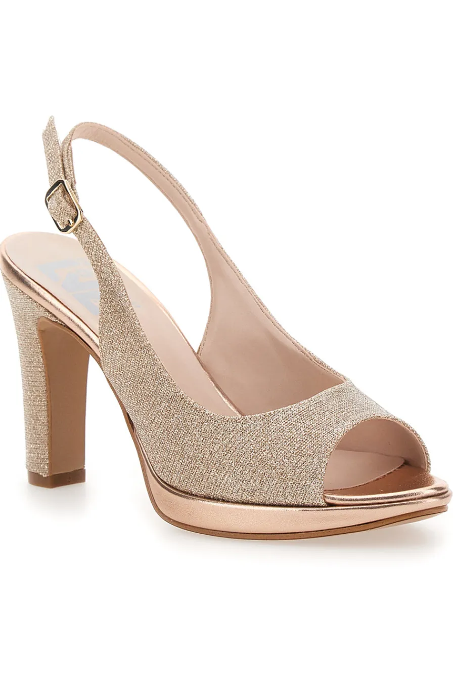 Décolleté Slingback Effetto Raso 4477-PITTARELLO LOVE New