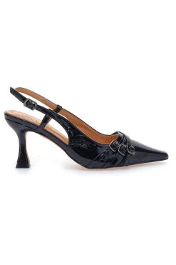 Décolleté Sling-back Nere 8830Q28-MON DIEU Best