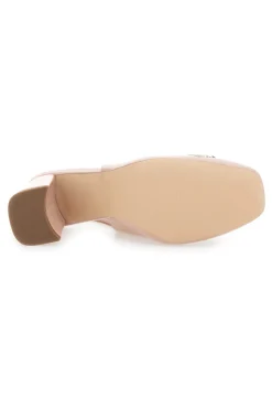 Décolleté Slingback Nude con Fibbia 586-FIRST LADY Sale