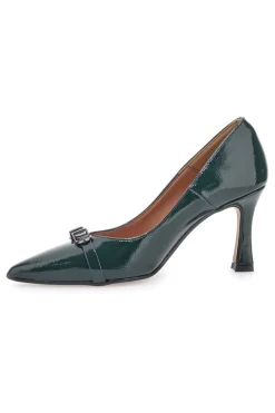 Décolleté Verdi Con Tacco 8 Made In Italy cm P7025-PITTARELLO New
