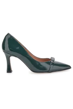 Décolleté Verdi Con Tacco 8 Made In Italy cm P7025-PITTARELLO New