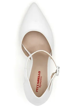 Decolleté Bianche Con Cinturino 4615-PITTARELLO ROMANTIC New