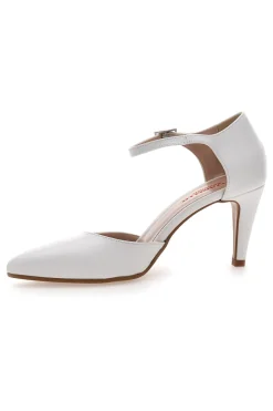 Decolleté Bianche Con Cinturino 4615-PITTARELLO ROMANTIC New