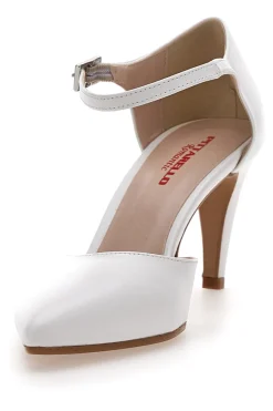Decolleté Bianche Con Cinturino 4615-PITTARELLO ROMANTIC New