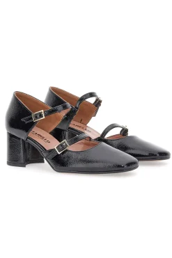 Decolleté Mary Jane Nere Con Cinturini Made In Italy C5012-PITTARELLO Sale