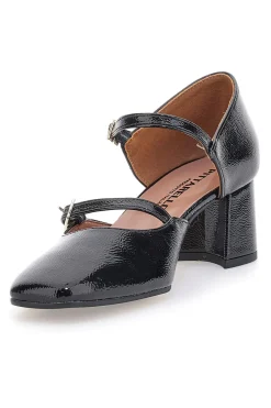 Decolleté Mary Jane Nere Con Cinturini Made In Italy C5012-PITTARELLO Sale