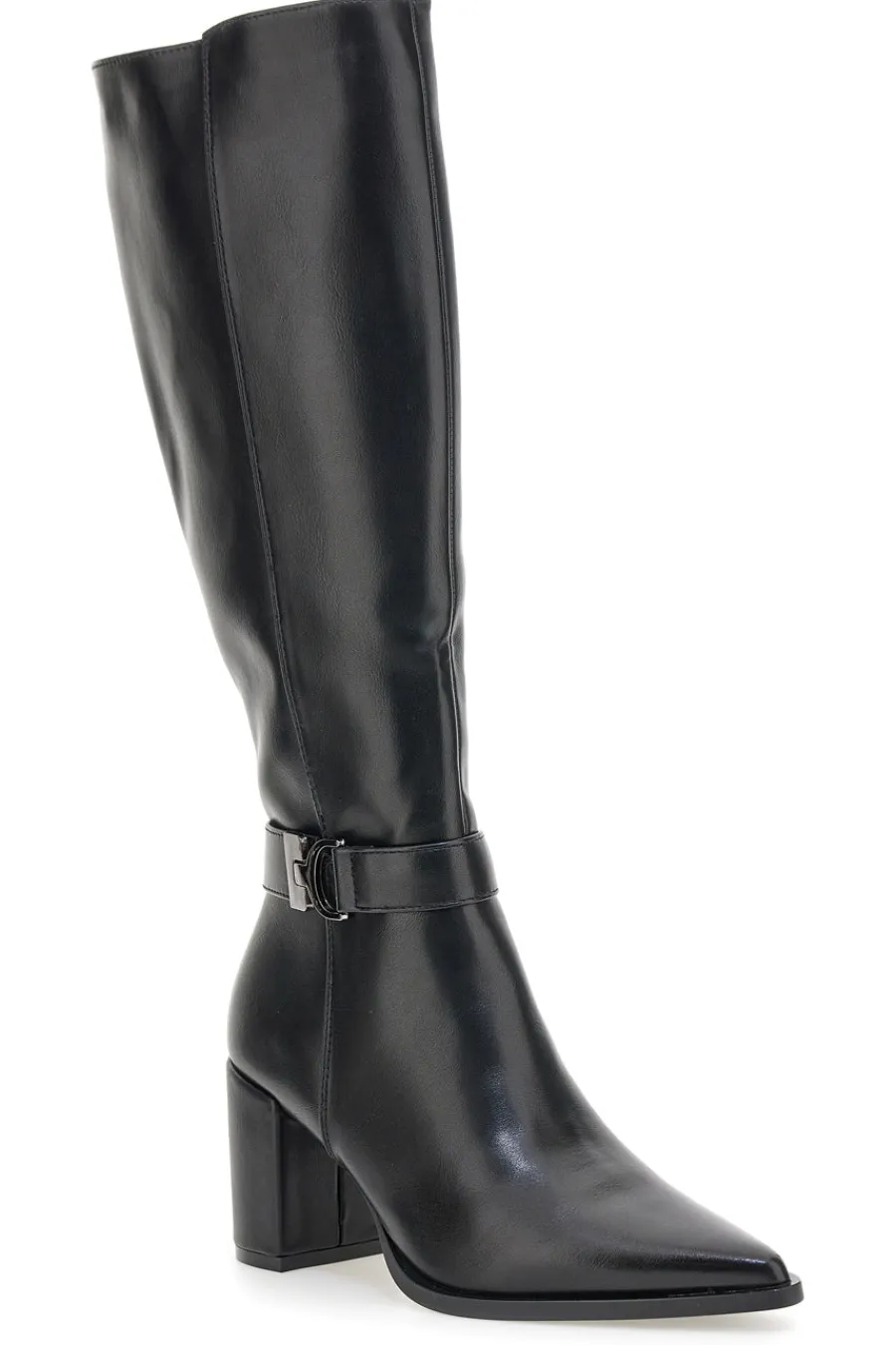 I365 e High-Heel-Stiefel mit Zierriemen-ENERGY Clearance