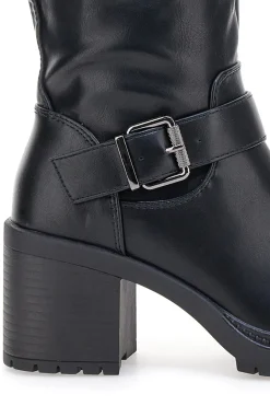 I358 e Stiefel mit Blockabsatz und Schnalle-ENERGY Sale