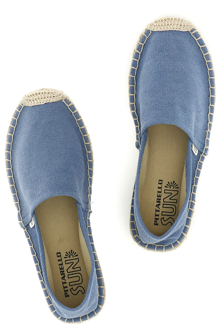 Espadrillas azzurre slip on SGMS2520-PITTARELLO SUN Online
