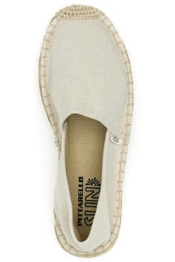 Espadrillas bianche in tessuto con suola con corda SGMS2520-PITTARELLO SUN Clearance