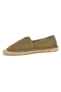 Espadrillas verdi in tessuto Pittarello sun SGMS2510